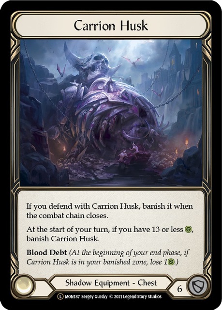 Carrion Husk - Rainbow Foil - Unlimited Edition