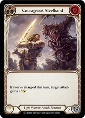 Courageous Steelhand (Red) - Rainbow Foil - Unlimited Edition