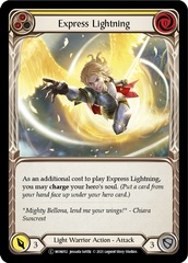 Express Lightning (Yellow) - Rainbow Foil - Unlimited Edition