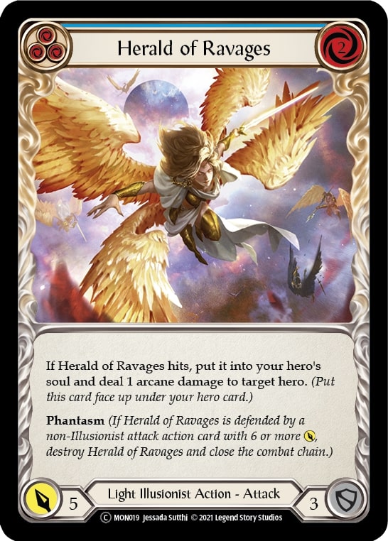 Herald of Ravages (Blue) - Unlimited Edition