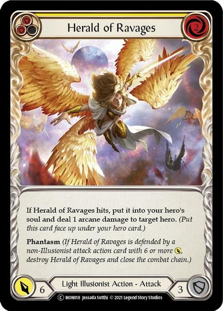 Herald of Ravages (Yellow) - Unlimited Edition