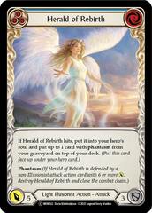 Herald of Rebirth (Blue) - Rainbow Foil - Unlimited Edition