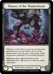 Hooves of the Shadowbeast - Rainbow Foil - Unlimited Edition