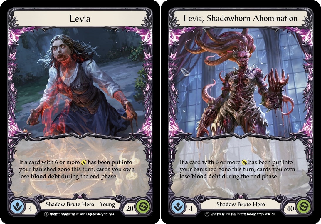 Levia // Levia, Shadowborn Abomination - Unlimited Edition