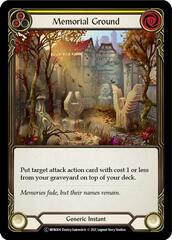 Memorial Ground (Yellow) - Rainbow Foil - Unlimited Edition