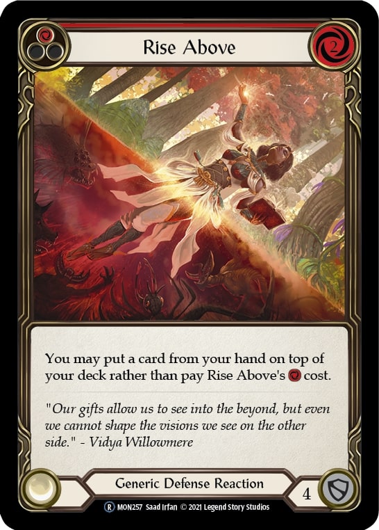Rise Above (Red) - Unlimited Edition