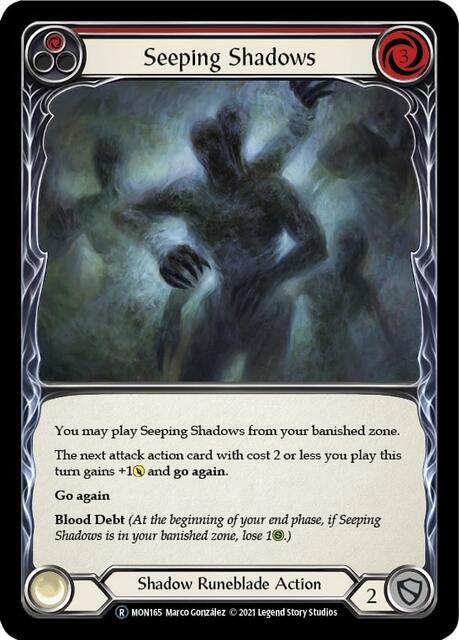Seeping Shadows (Red) - Unlimited Edition