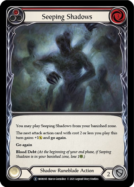 Seeping Shadows (Red) - Unlimited Edition