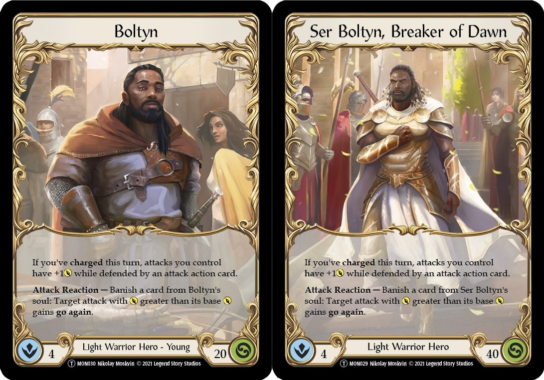 Boltyn // Ser Boltyn, Breaker of Dawn - Rainbow Foil - Unlimited Edition -  Flesh and Blood TCG Singles » Monarch - Darkhound Game Center