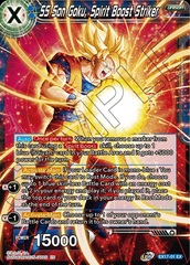 SS Son Goku, Spirit Boost Striker - EX17-01 - EX - Silver Foil