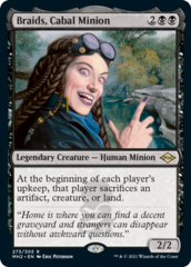 Braids, Cabal Minion - Foil Etched