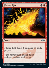 Flame Rift - Foil Etched