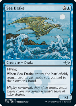 Sea Drake - Foil Etched