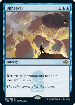 Upheaval - Foil Etched