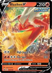 Blaziken V - 020/198 - S&S Chilling Reign Ultra Rare