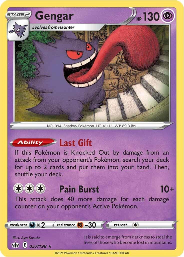 Gengar - 057/198 - Holo Rare