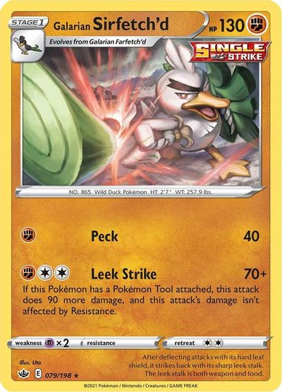 Galarian Sirfetchd - 079/198 - Rare
