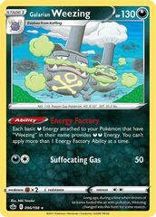 Galarian Weezing - 096/198 - Rare