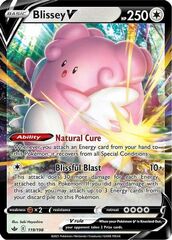 Blissey V - 119/198 - S&S Chilling Reign Ultra Rare