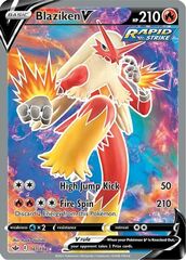 Blaziken V - 161/198 - Full Art Ultra Rare