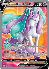 Galarian Rapidash V - 167/198 - Full Art Ultra Rare