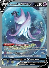 Galarian Articuno V - 170/198 - Full Art Ultra Rare