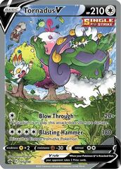 Tornadus V  - 185/198 - Full Art Ultra Rare