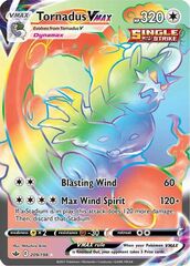 Tornadus VMAX - 209/198 - Secret Rare