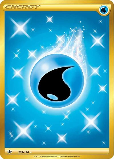 Water Energy - 231/198 - Secret Rare