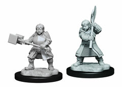 Critical Role Minis - Dwarf Dwendalian Empire Fighter Female (Wave 1)