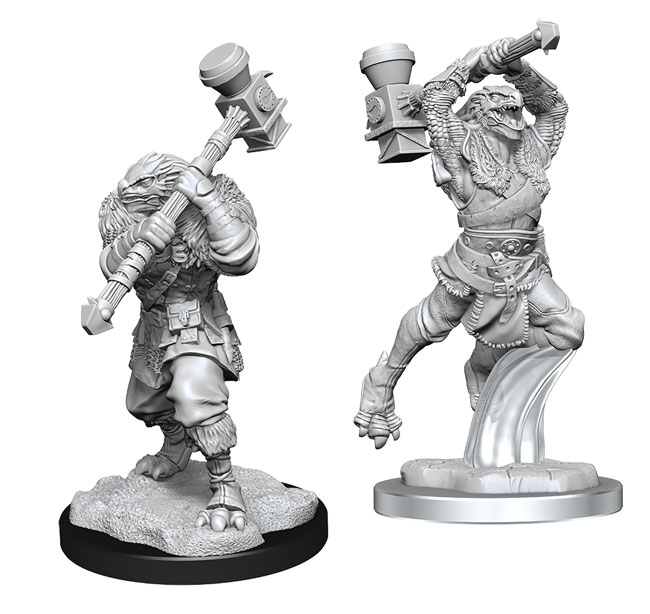 Ravenite Half- Dragon Barbarian Female (Wave 1)