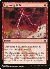 Lightning Bolt (141) - The List