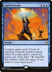 Spell Swindle - The List