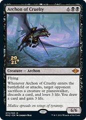 Archon of Cruelty - Foil - Prerelease Promo