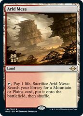 Arid Mesa - Foil - Prerelease Promo