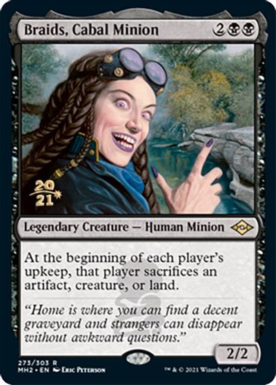 Braids, Cabal Minion - Foil - Prerelease Promo