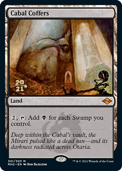 Cabal Coffers - Foil - Prerelease Promo