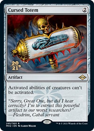 Cursed Totem - Foil - Prerelease Promo