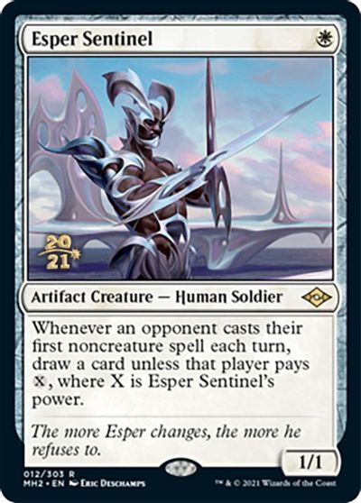 Esper Sentinel - Foil - Prerelease Promo