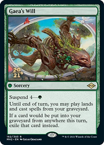 Gaea's Will - Foil - Prerelease Promo