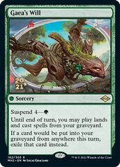 Gaea's Will - Foil - Prerelease Promo