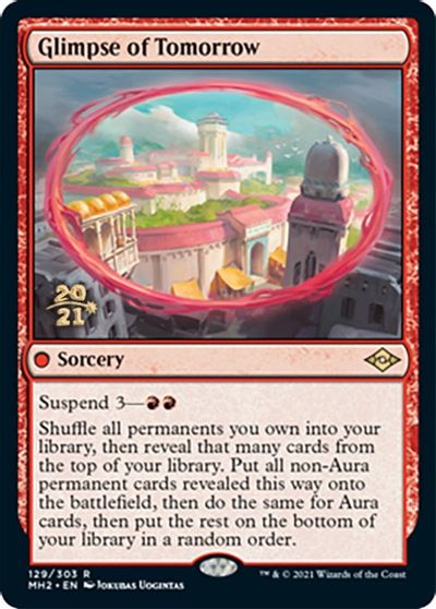 Glimpse of Tomorrow - Foil - Prerelease Promo