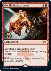 [Deprecated] [Does not exist] Goblin Bombardment - Foil - Prerelease Promo