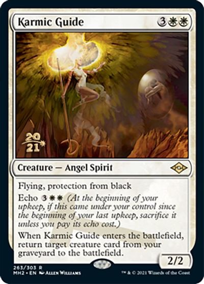 [Deprecated] [Does not exist] Karmic Guide - Foil - Prerelease Promo