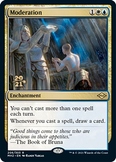 Moderation - Foil - Prerelease Promo