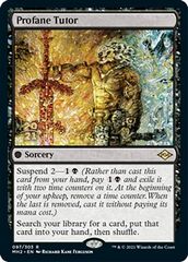 Profane Tutor - Foil - Prerelease Promo