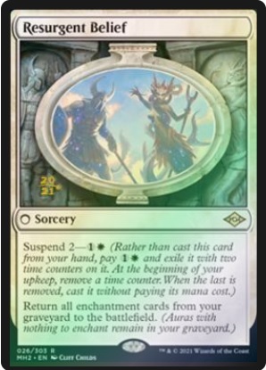 Resurgent Belief - Foil - Prerelease Promo