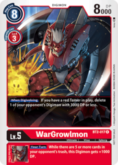 WarGrowlmon - BT2-017 - R (Official Tournament Pack Vol.2)