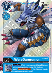 WereGarurumon - ST2-08 - R (Official Tournament Pack Vol.2) - Foil