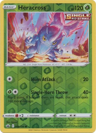 Heracross - 006/198 - Common - Reverse Holo